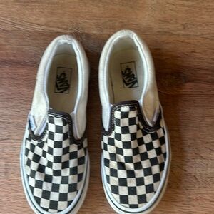 Vans, used but plenty of life left.